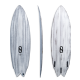 FIREWIRE Volcanic Ibolic 59" Great White Twin Surfboard