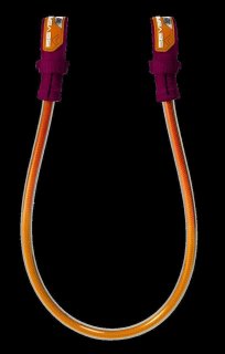 Severne FIXED HARNESS LINES orange-rubine 2025 Windsurf Trapeztampen