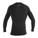 ONeill Basic Skins L/S Rash Guard Lycra Black