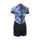 ION Amaze Shorty 2.5mm Shortarm Backzip Damen 2025 021 tropical-palm-glitch Neoprenanzug