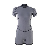 ION Amaze Shorty 2.5mm Shortarm Backzip Damen 2025 020 black-mural Neoprenanzug