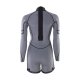 ION Amaze Shorty 2.0mm Langarm Backzip Damen 2025 020 black-mural Neoprenanzug