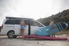 Fanatic Carbon 40 Slim Adj. 3-Piece 7.3" SUP Paddel...