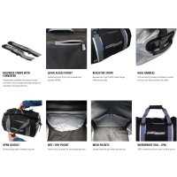 OverBoard wasserdichte Duffel Bag 90 Liter Schwarz