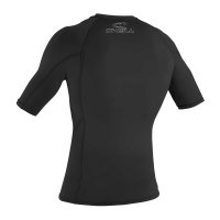 ONeill Basic Skins S/S Rash Guard BLACK Herren