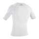 ONeill Basic Skins S/S Rash Guard WHITE Herren