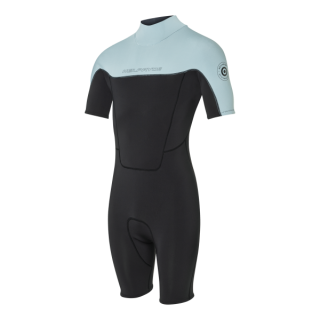 Neilpryde Rise Shorty 2/2mm FL Backzip 2026 Herren Neoprenanzug C2 BLACK/LIGHT GREY-BLUE