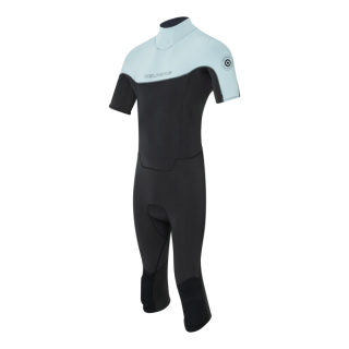 Neilpryde Rise 3/2 Overknee S/S FL Backzip 2026 Herren Neoprenanzug C2 BLACK/LIGHT GREY-BLUE