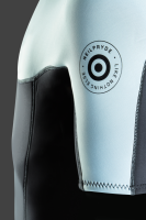 Neilpryde Rise 3/2 Overknee S/S FL Backzip 2026 Herren Neoprenanzug C2 BLACK/LIGHT GREY-BLUE