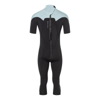Neilpryde Rise 3/2 Overknee S/S FL Backzip 2026 Herren Neoprenanzug C2 BLACK/LIGHT GREY-BLUE