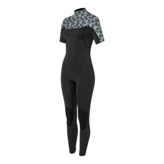 Neilpryde Vamp 3/2mm Steamer S/L FL Backzip 2026 Damen Neoprenanzug C3 CHARCOAL/PALM