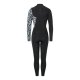Neilpryde Vamp 5/4mm GBS Frontzip 2026 Damen Neoprenanzug C3 CHARCOAL/PALM