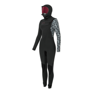 Neilpryde Vamp Hooded 5/4mm GBS Frontzip 2026 Damen Neoprenanzug C3 CHARCOAL/PALM
