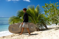 DUOTONE Wing Boardbag Single 2026 104 ivory