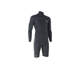 ION Seek Core 3/2 mm Shorty L/S Langarm Front Zip Herren Neoprenanzug 900 black 2026