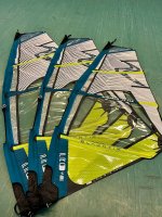 Simmer Style Blacktip 2025 White/Yellow Segelsatz 3.4;...