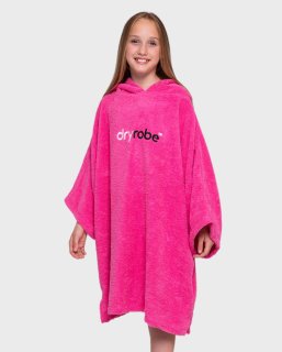 DRYROBE Handtuchmantel Bio KIDS Pink 5-9