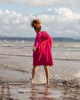 DRYROBE Handtuchmantel Bio KIDS Pink 5-9