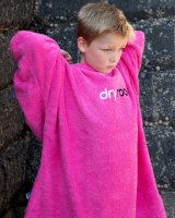 DRYROBE Handtuchmantel Bio KIDS Pink 5-9