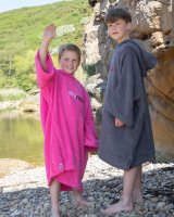 DRYROBE Handtuchmantel Bio KIDS Pink 5-9