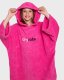 DRYROBE Handtuchmantel Bio KIDS Pink 5-9
