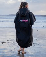 DRYROBE Advance Long Sleeve KIDS Schwarz Pink 5-9