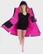 DRYROBE Advance Long Sleeve KIDS Schwarz Pink 5-9