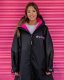 DRYROBE Advance Long Sleeve KIDS Schwarz Pink 5-9