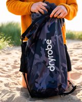 DRYROBE wasserdichter Packsack Drybag Schwarz Camo