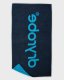 DRYROBE Strand Handtuch Blau Grau