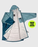DRYROBE Advance Long Sleeve Blau Hellgrau XL