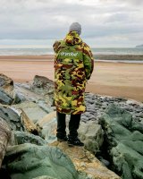 DRYROBE Advance Long Sleeve Grün Camo Grau S REMIX