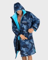 DRYROBE Advance Long Sleeve Blau Camo Blau M