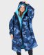 DRYROBE Advance Long Sleeve Blau Camo Blau M