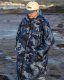 DRYROBE Advance Long Sleeve Blau Camo Blau M
