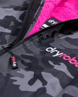 DRYROBE Advance Long Sleeve Schwarz Camo Pink M