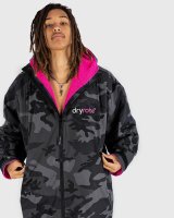 DRYROBE Advance Long Sleeve Schwarz Camo Pink M