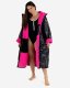 DRYROBE Advance Long Sleeve Schwarz Camo Pink M