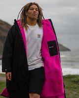 DRYROBE Advance Long Sleeve Schwarz Pink XS