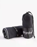 DRYROBE Mikrofaserhandtuch Schwarz 80x130cm